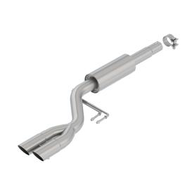 Borla S-Type Axle-Back Exhaust System with Dual Right Rear Exit