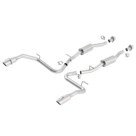 Borla S-Type Cat-Back Exhaust System with Single Split Rear Exit