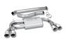 Borla S-Type Cat-Back Exhaust System with Dual Split Rear Exit - Borla 140312