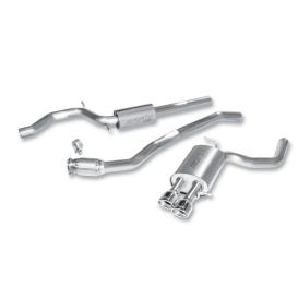  2009-2016 Audi A4 Borla S-Type Cat-Back Exhaust System with Dual Left Rear Exit