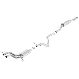 Borla S-Type Cat-Back Exhaust System with Dual Center Rear Exit