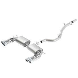  2015-2019 Audi S3 Borla S-Type Cat-Back Exhaust System with Dual Split Rear Exit