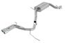 Borla S-Type Cat-Back Exhaust System with Dual Left Rear Exit - Borla 140721