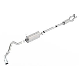 S-Type Cat-Back Exhaust System with Truck Side Exit