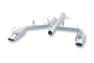 Borla S-Type Cat-Back Exhaust System with Single Split Rear Exit - Borla 15443