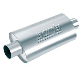   Borla XR-1 Series Multi-Core Center/Center Oval Muffler (3" Diameter, 21" Length)