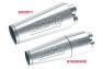 Borla XR-1 Series Standard Collector Center/Center Round Muffler (2.25