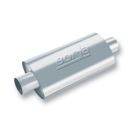   Borla XR-1 Series Sportsman Center/Center Oval Muffler (3.5" Diameter, 17" Length)