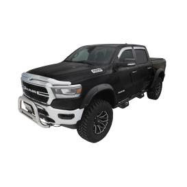  2009-2019 Dodge Ram Bushwacker Smooth Black DRT Style Front & Rear Fender Flares