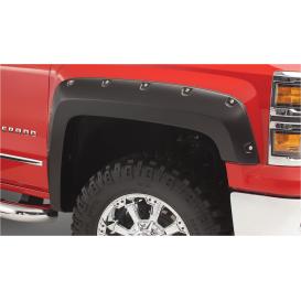 Smooth Black Pocket Style Front Fender Flares