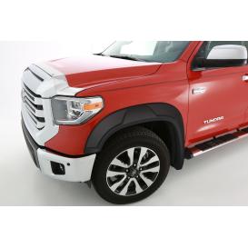 Smooth Black DRT Style Front Fender Flares