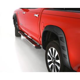 Smooth Black DRT Style Rear Fender Flares