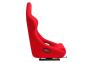 Cipher Auto CPA1005 Red Cloth Full Bucket Non Reclineable Racing Seat - Each - Cipher Auto CPA1005FRD