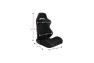Cipher Auto CPA1013 Black with Outer Blue Stitching Universal Racing Seats - Cipher Auto CPA1013FBK-B