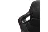 Cipher Auto CPA2009RS Black Leatherette Carbon Fiber With Red Stitching Racing Seats - Cipher Auto CPA2009RS-PCFBK-R