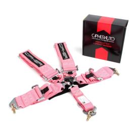 Cipher Auto Pink 5 Point Quick Release Racing Harness