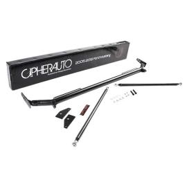 Cipher Auto Harness Bar Black Powder Coated (2005-2012 Ford Mustang)