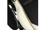 Cipher Auto CPA5001 Series All Black & White PU Leatherette Office Racing Seat - Cipher Auto CPA5001PBKWH