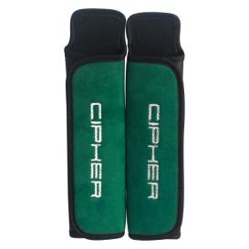 Cipher Auto 2" Green Seat Belt Harness Pads