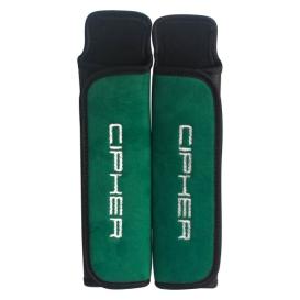   Cipher Auto 2" Green Seat Belt Harness Pads