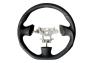 Cipher Auto Leatherette Steering Wheel With Silver Stitching - Cipher Auto ESR-MZNBA112BS
