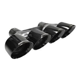 Corsa Quad 4.5" Polished Black Pro-Series Tip Kit