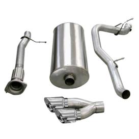 Corsa 3.0" Cat-Back Sport Single Side Exit Exhaust With Twin 4.0" Tip