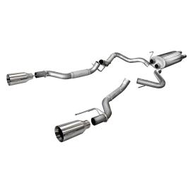 Corsa 3.0" Cat-Back Sport Dual Rear Exit Exhaust With Single 5.0" Tip