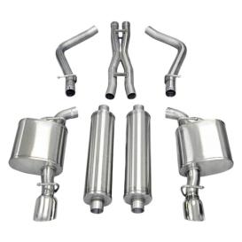 Corsa 2.5" Cat-Back Xtreme Dual Rear Exit Exhaust With Single 3.5" Tip