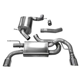 Corsa 3.0" Cat-Back Touring Dual Rear Exit Exhaust With Single 4.0" Tip