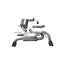 Corsa 3.0" Cat-Back Touring Dual Rear Exit Exhaust With Single 4.0" Tip
