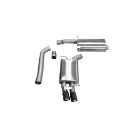 Corsa 3.0" Cat-Back Touring Single Rear Exit Exhaust With Twin 3.0" Tip