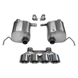 Corsa 2.75" Valve-Back Sport Dual Rear Exit Exhaust With Quad 4.5" Tip