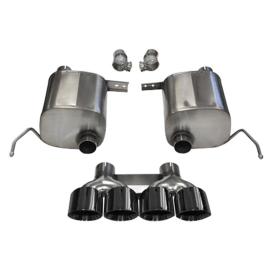 Corsa 2.75" Valve-Back Sport Dual Rear Exit Exhaust With Quad 4.5" Tip