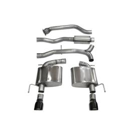 Corsa 3.0" Cat-Back Sport Dual Rear Exit Exhaust With Single 4.0" Tip
