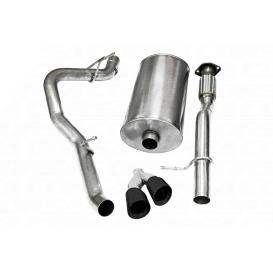Corsa 3.0" Cat-Back Touring Single Side Exit Exhaust With Twin 4.0" Tip