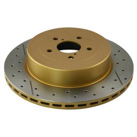 Street Series Rotor - Cross Drilled/Slotted Uni-Directional Rotor