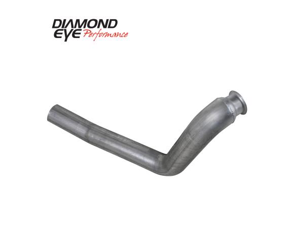 Diamond Eye Performance DWNP 4in TB SGL AL FORD E SERIES VAN 98-03 - Diamond Eye Performance 124001