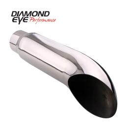 Diamond Eye Performance TIP 4in-5inX16in (18in OVERALL) BOLT-ON TURN-DOWN BTD4515