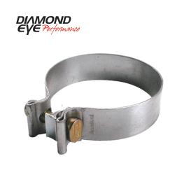 Diamond Eye Performance CLAMP Band 3in METRIC HARDWARE AL