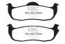 EBC Greenstuff 6000 Street Sport Truck and SUV Rear Brake Pads - EBC DP61707