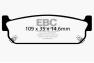 EBC Yellowstuff Rear Brake Pads - EBC DP41784R