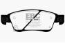 EBC Redstuff Ceramic Low Dust Front Brake Pads - EBC DP31807C