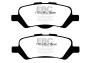 EBC Greenstuff 6000 Street Sport Truck and SUV Rear Brake Pads - EBC DP61852
