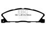 EBC Greenstuff 2000 Street Sport Front Brake Pads - EBC DP23019