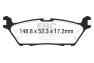 EBC Greenstuff 6000 Street Sport Truck and SUV Rear Brake Pads - EBC DP63037