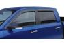 EGR Matte Black Tape-On Front & Rear Window Visors - EGR 643395