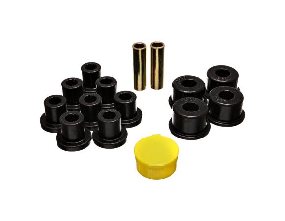 Energy Suspension 6/74-80 MG MGB Black Rear Leaf Spring Bushing Set - Energy Suspension 10.2101G