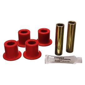 Energy Suspension 74-79 Ford Various Trucks Rear Spring-Frame Shackle Bushings Only - Red