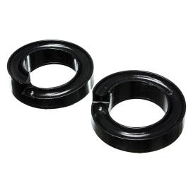 Energy Suspension 2005-07 Ford F-250/F-350 SD 2/4WD Front Coil Spring Isolator Set - Black
